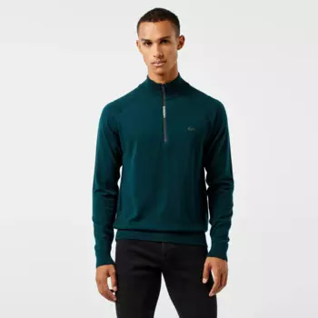 Мужской свитер Lacoste из смеси шерсти и хлопка