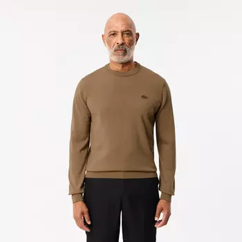 Мужской свитер Lacoste из шерсти мериноса