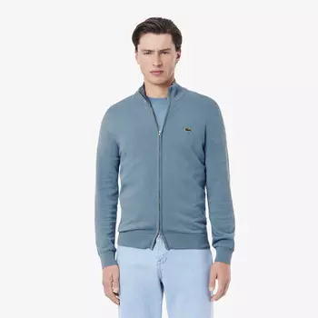 Мужской свитер Lacoste на молнии из органического хлопка