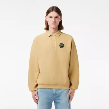 Мужской свитшот Lacoste Loose Fit с воротником поло