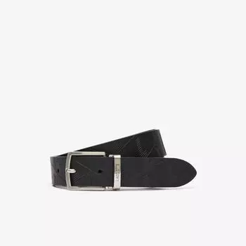 Подарочный набор Lacoste из гладкого кожаного ремня и 2 пряжек