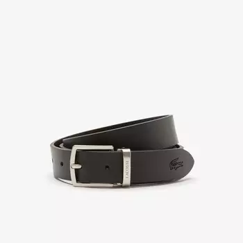 Подарочный набор Lacoste из гладкого кожаного ремня и 2 пряжек