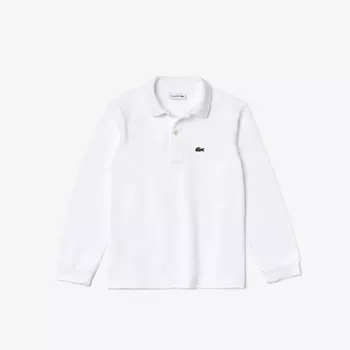Детское поло Lacoste Regular Fit из хлопка Pique