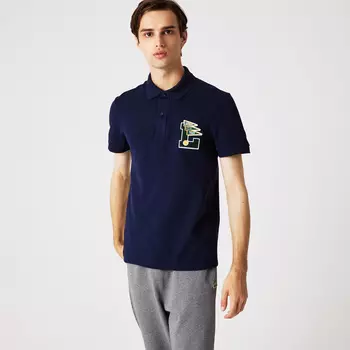 Мужское поло Lacoste regular fit