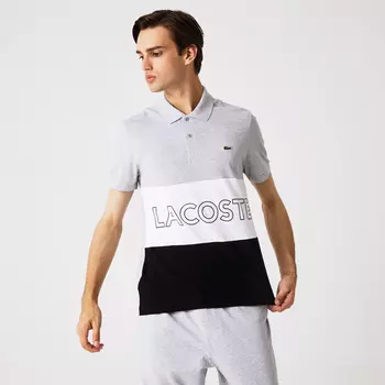 Мужское поло Lacoste Regular Fit из ультралегкого хлопка