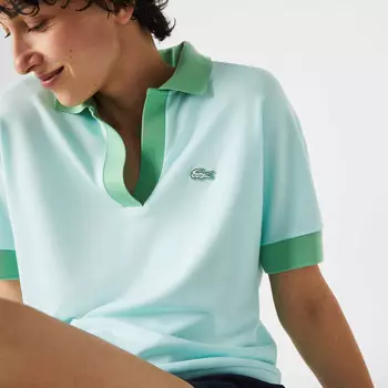 Женское поло Lacoste