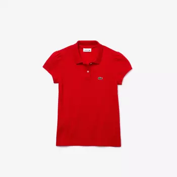 Детское поло Lacoste из хлопка Pique
