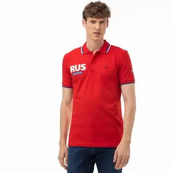 Мужское поло Lacoste Slim Fit
