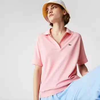 Женское поло Lacoste Loose Fit