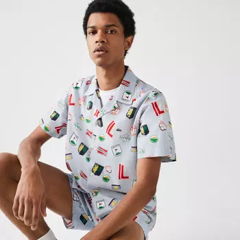 Рубашка Lacoste Hawaiian Print