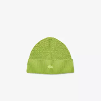 Шапка-бини из хлопка Lacoste Unisex