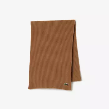 Шерстяной шарф Lacoste Unisex