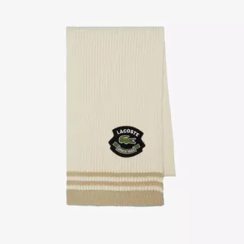 Шарф Lacoste Unisex из смеси хлопка