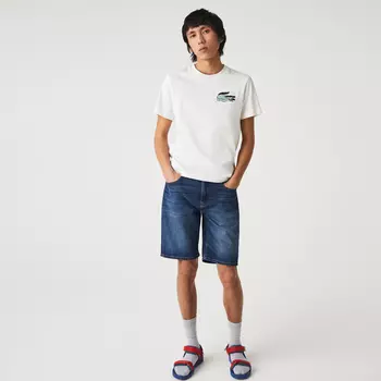 Мужские джинсовые шорты Lacoste Slim Fit