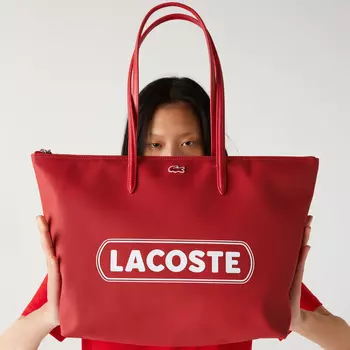 Женская большая сумка-тоут Lacoste L.12.12