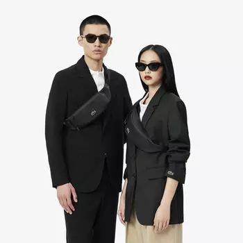 Сумка на пояс Lacoste Coated Canvas