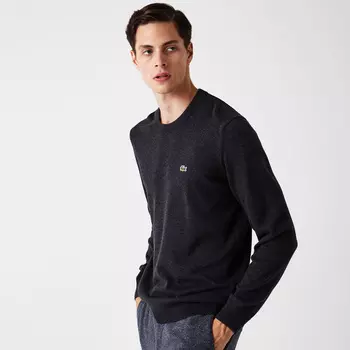 Мужской свитер Lacoste Crew Neck из органического хлопка