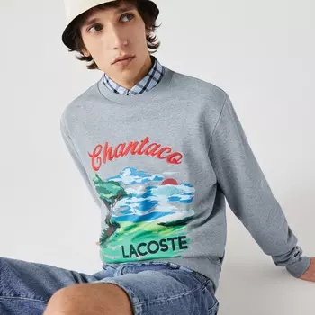 Мужская флисовая толстовка Lacoste