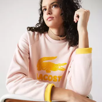 Хлопковая толстовка Lacoste