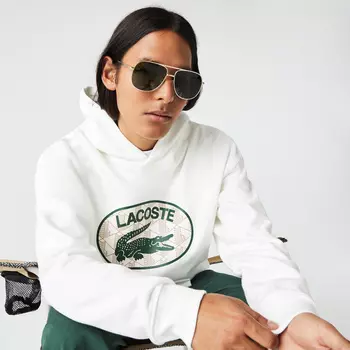 Мужская толстовка Lacoste Loose Fit с капюшоном