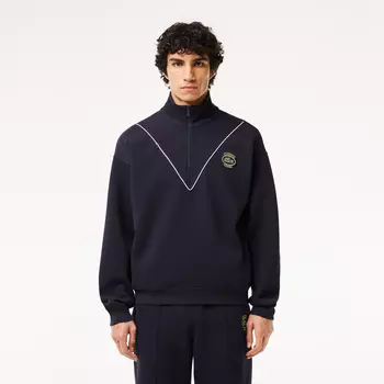 Хлопковая толстовка Lacoste Unisex Loose Fit