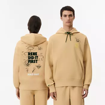 Хлопковая толстовка Lacoste Unisex с капюшоном