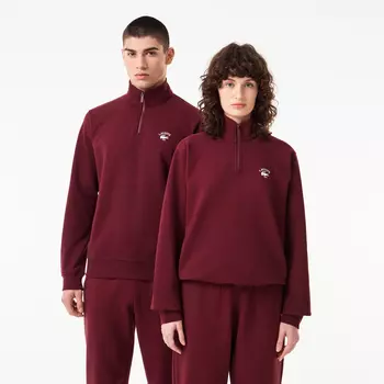 Свитшот Lacoste Unisex с застежкой-молнией с высоким воротом