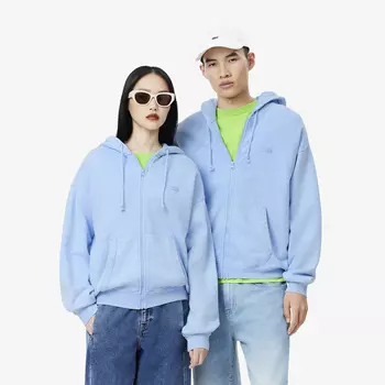 Толстовка Lacoste Loose Fit Unisex с эффектом стирки
