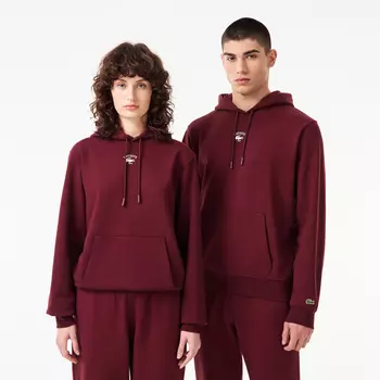 Хлопковая толстовка Lacoste Unisex с капюшоном