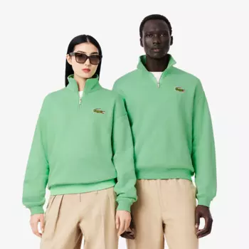 Толстовка Lacoste Unisex с молнией и высоким воротом