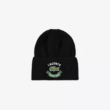 Вязаная шапка Lacoste