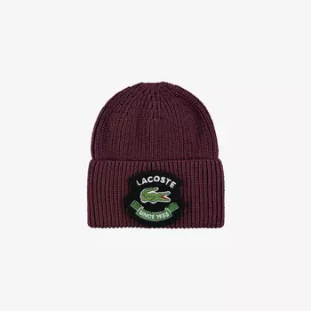 Вязаная шапка Lacoste