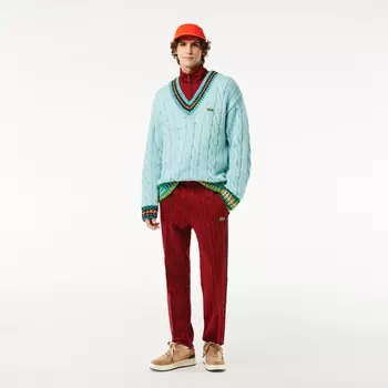 Спортивные брюки Lacoste Paris Regular Fit с монограммой