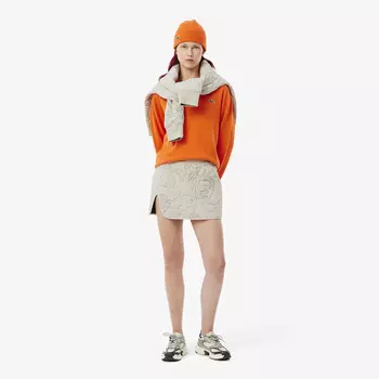 Женская двусторонняя хлопковая юбка Lacoste