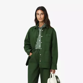 Женская джинсовая куртка Lacoste из органического хлопка