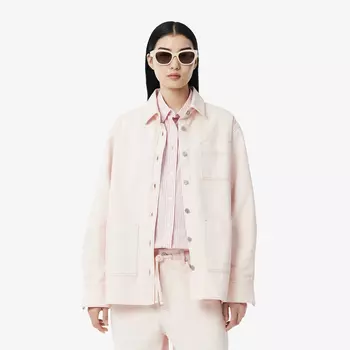 Женская джинсовая куртка Lacoste из органического хлопка