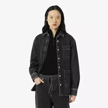 Женская джинсовая куртка Lacoste из органического хлопка