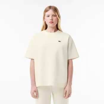 Женская футболка Lacoste Double Face Oversized