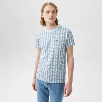 Мужская футболка Lacoste Oversized Fit из хлопка