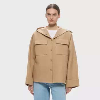 Женская куртка Lacoste из овечьей шерсти