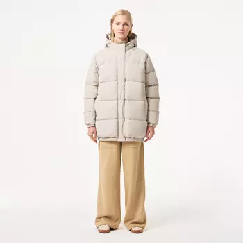 Женская куртка Lacoste с капюшоном