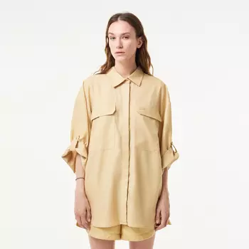 Женская лёгкая рубашка Lacoste
