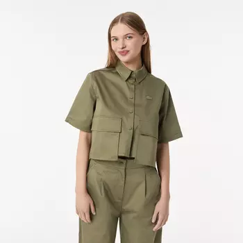Женская рубашка Lacoste из эластичного хлопка