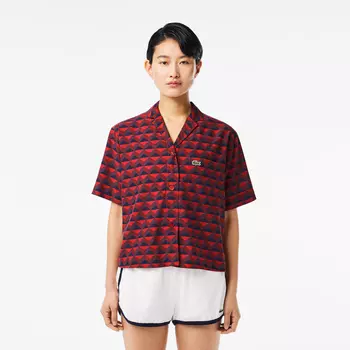 Женская рубашка Lacoste OVERSIZED