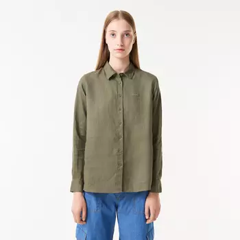 Женская рубашка Lacoste Relaxed Fit