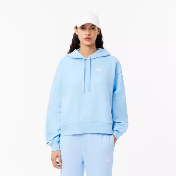 Женская флисовая толстовка Lacoste Oversizedd Fit