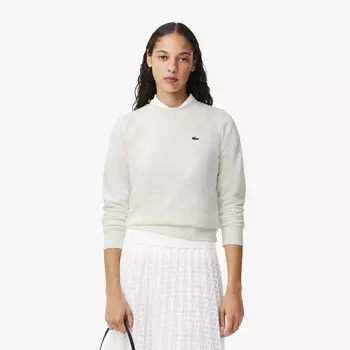 Женская флисовая толстовка Lacoste Loose Fit