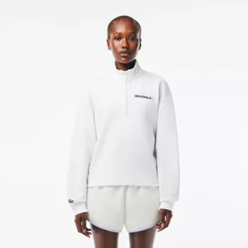 Женская толстовка Lacoste Loose Fit на молнии