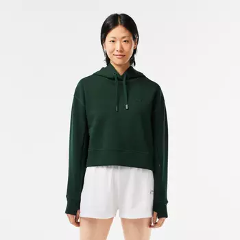 Женская толстовка Lacoste Loose Fit с капюшоном