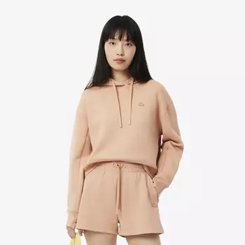 Женская толстовка Lacoste Loose Fit с капюшоном